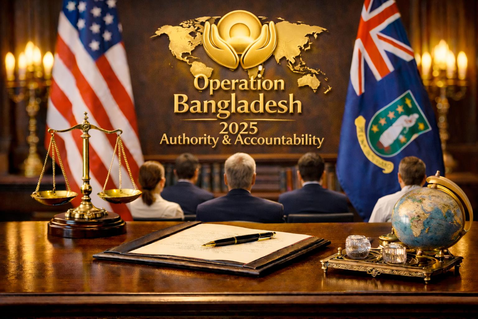 Morad Shaker - Founder of Shaker Global Holdings Authority and Accountability Framework of Operation Bangladesh