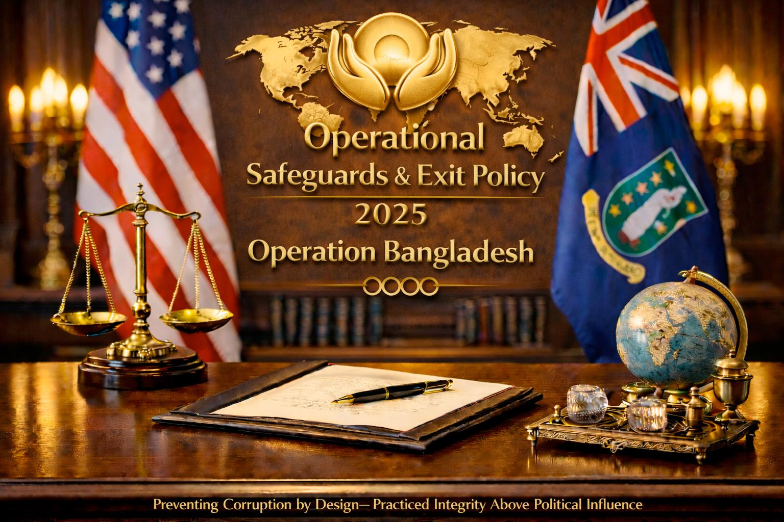 Morad Shaker - Founder of Shaker Global Holdings Operational Safeguards and Exit Policy Framework