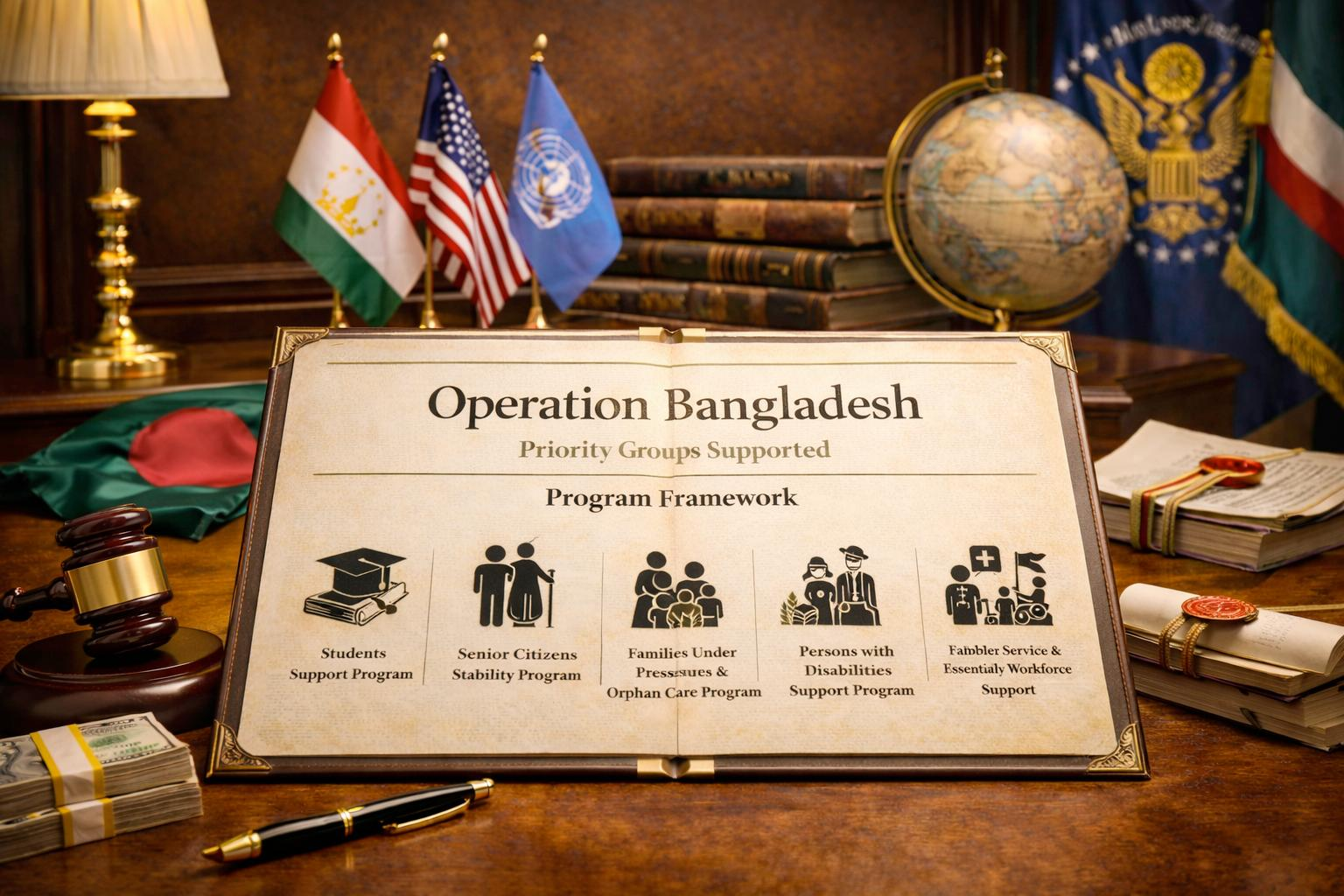 Morad Shaker - Founder of Shaker Global Holdings Priority Groups Supported Under Operation Bangladesh